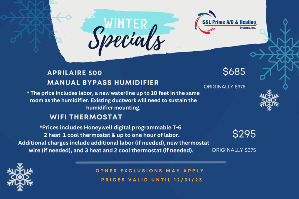 humidifier and thermostat special 2023